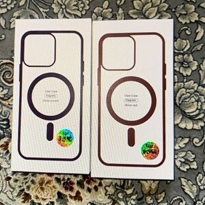 Wine Red MagSafe iPhone Case